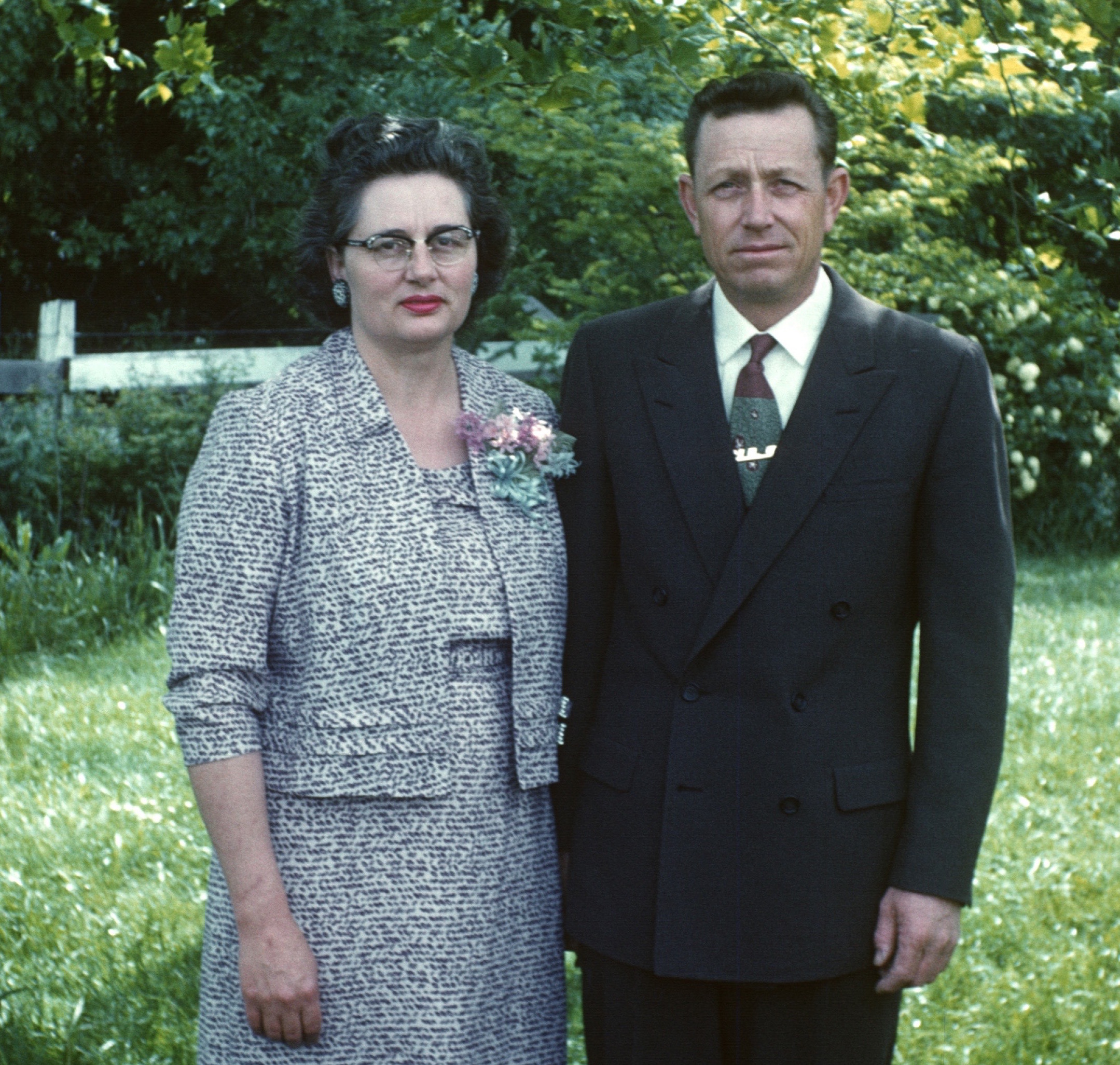Grace and Harold Crouch about 1962